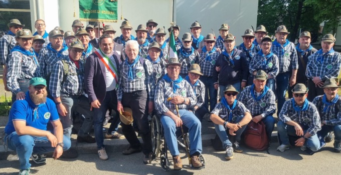 Il Gruppo Alpini Novara al raduno nazionale di Biella