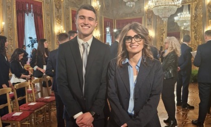 Il giovane studente Tommaso Caligari Alfiere della Repubblica: i complimenti della Provincia