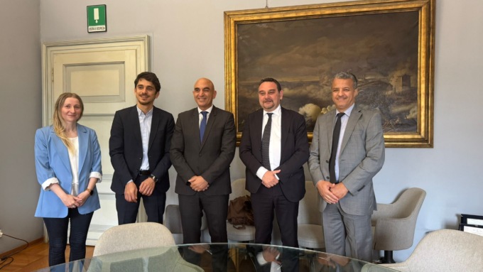 Delegazione algerina in visita a Novara