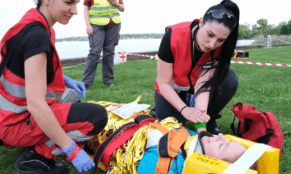 Simulazione di Maxi Emergenza a Dormelletto VIDEO