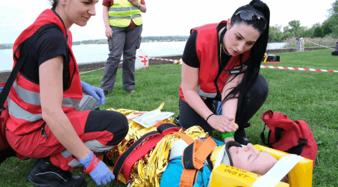 Simulazione di Maxi Emergenza a Dormelletto VIDEO