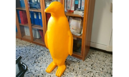 Rubato un pinguino alla fontana di Arona: individuati i 3 autori del furto