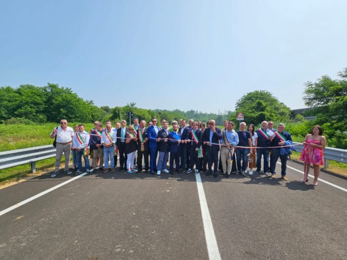 Romagnano Sesia, dopo 30 anni inaugurata la tangenziale sud-est