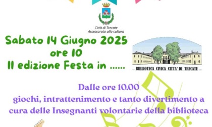 Seconda edizione della "Festa in biblioteca" riservata ai bambini di Trecate
