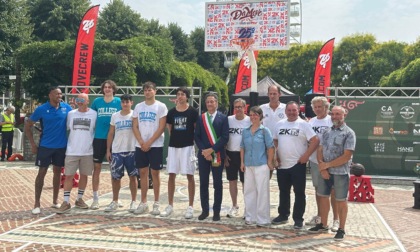 Inaugurato il nuovo campetto da basket 3vs3 ad Arona