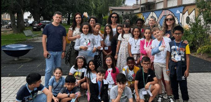 Il Parco Boroli e i suoi piccoli custodi: passaggio di testimone tra alunni della Thouar