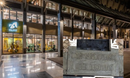 Novara, torna a vivere l’ex cinema Vittoria: una palestra nella storica galleria