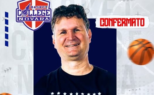 Coach Michele Vecerina riconfermato Responsabile Tecnico di Basket College Novara
