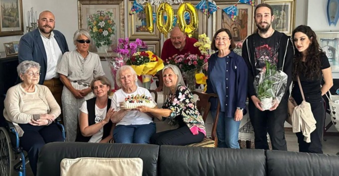 100 anni per la novarese doc Maria Passarin