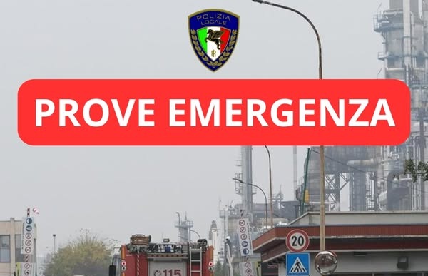 Attenzione: test sirene al polo petrolchimico di Trecate