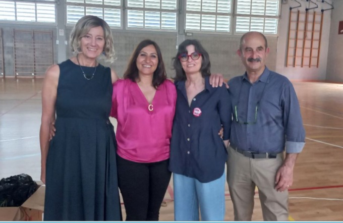 Festa al Fermi di Arona per i professori che andranno in pensione