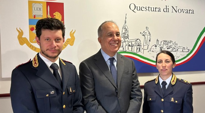 Novara, cambio al vertice in Questura: Palenzona saluta, arriva Marta Geromin