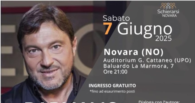 “Parliamo di mafia”: a Novara una serata con Sigfrido Ranucci