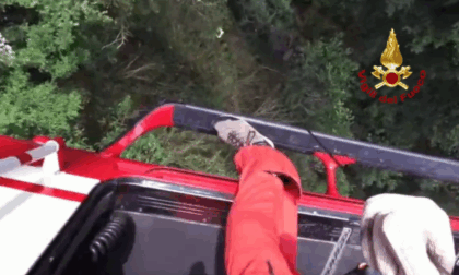 Soccorse con l'elicottero tre persone in difficoltà in Val Grande