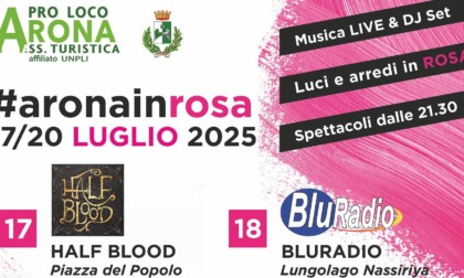 "Arona in Rosa": si parte questa sera