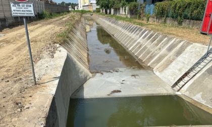 Diramatore Vigevano, lavori conclusi: l’acqua torna a scorrere da Galliate