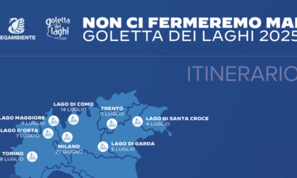Goletta dei Laghi di Legambiente arriva in Piemonte dal 7 al 9 luglio con un ricco calendario di eventi