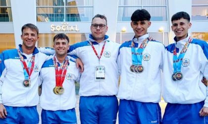 Karate, trionfo mondiale per la Kenshukai di Agrate Conturbia: quattro atleti sul podio in Svezia