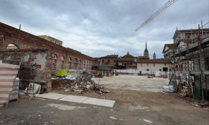 Novara, lavori al rush finale per il parcheggio interrato di piazza Puccini
