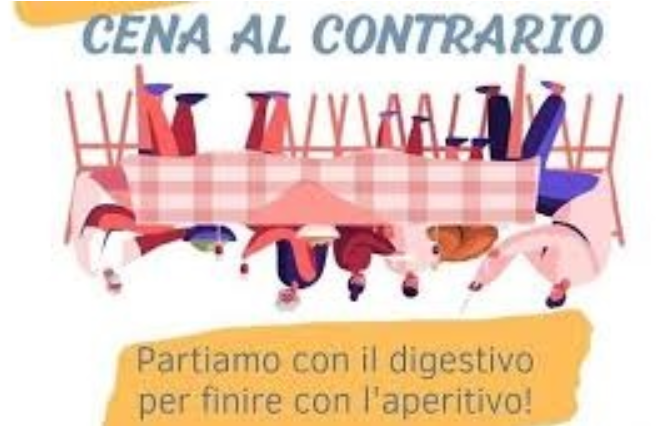 A Borgomanero la quarta edizione della cena al contrario per beneficenza