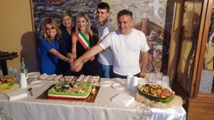 Tommaso Caligari premiato a Cressa per il titolo di “Alfiere della Repubblica”