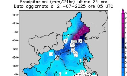 Nuove forti piogge e temporali nella seconda parte della settimana
