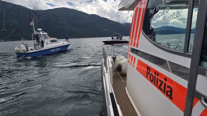 Controlli sul lago Maggiore: pattugliamento misto tra Polizia italiana e svizzera