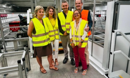 Direttori Asl di Novara e Vco in visita al magazzino unico sanitario di Caltignaga