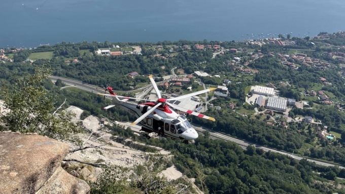 82enne muore in una ferrata sopra Baveno