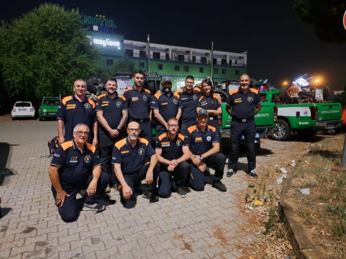Emergenza Vesuvio: partita la colonna mobile regionale dei volontari AIB