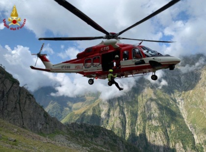 Soccorse due persone in difficoltà sul Monte Giove
