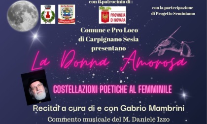 A Carpignano Sesia la festa patronale si apre con un percorso lirico sulla femminilità