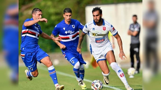 Novara gioca alla pari con la Samp: 0-0 a Bogliasco