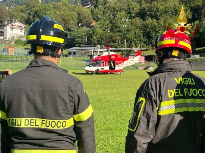 Varzo invasa dai detriti, proseguono le attività dei vigili del fuoco del Vco – VIDEO