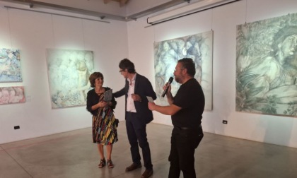 Il novarese Andrea Pescio in mostra a Verbania con 20 anni di opere a penna BIC