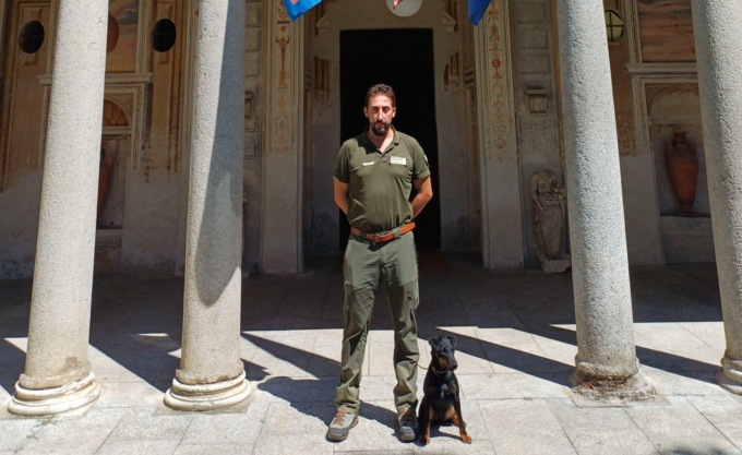Nasce l’Unità Cinofila del Corpo di Vigilanza del Parco del Ticino con cane da traccia