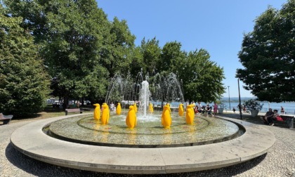 Passo indietro dell'amministrazione di Arona sull'abbattimento della fontana di Corso Repubblica