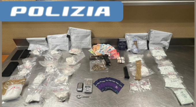 Domodossola, aveva un’arma in casa e cocaina per 200mila euro: arrestato un incensurato