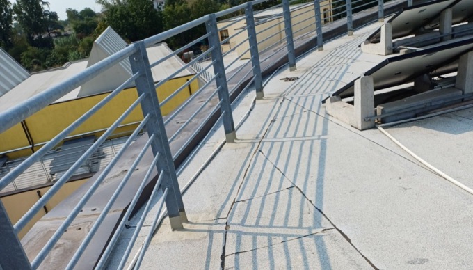 Lavori all’Ipsia Bellini: in corso la risoluzione delle infiltrazioni in copertura