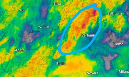 Continua a piovere su novarese e Vco: l'apice si toccherà tra le 13 e le 14