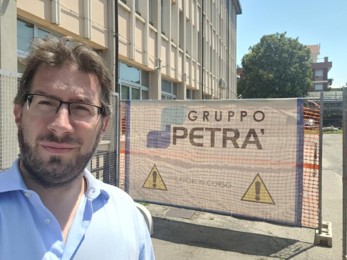 Lavori in corso all’Istituto Nervi di Novara