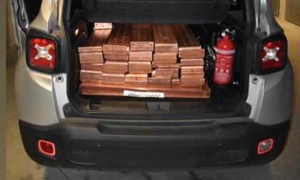 Furti nel Locarnese: ritrovati a Verbania 665 kg di rame