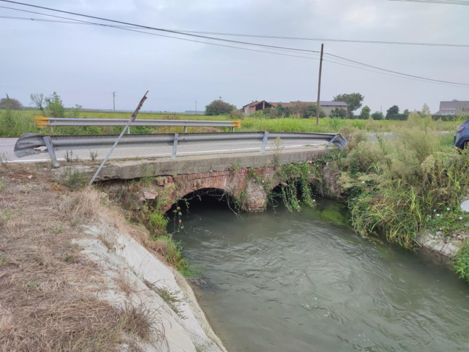 “Fara–Borgovercelli”: lavori straordinari per il ponte sulla Roggia Bolgora a Casalvolone