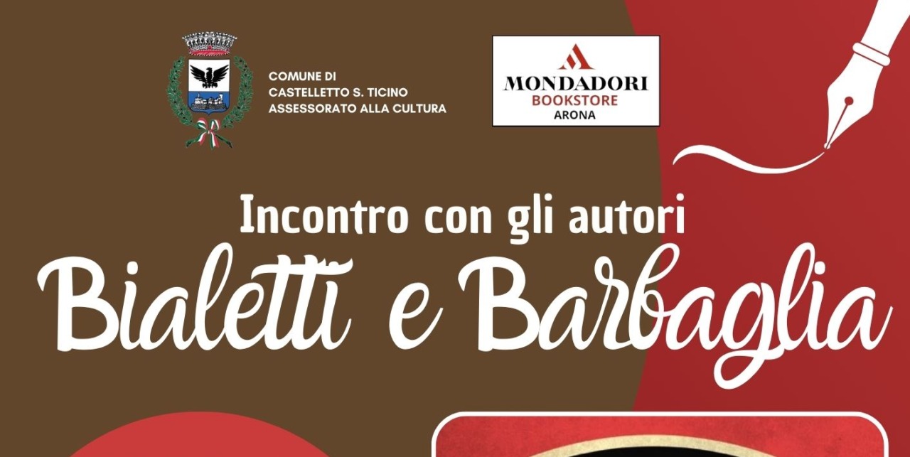 Barbaglia e Bialetti presentano a Castelletto “Un sogno di polvere e acqua”