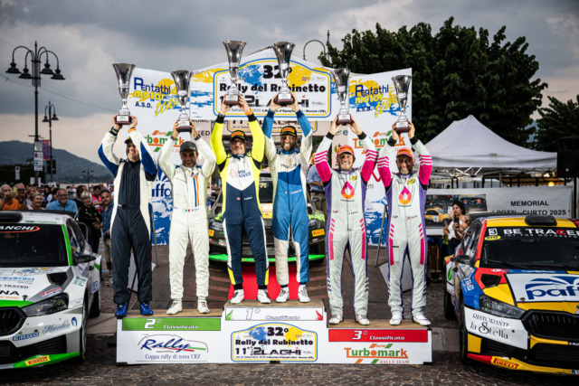 Ivan Carmellino e Massimo Minazzi vincono il 32° Rally del Rubinetto