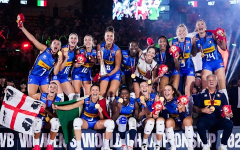 Anche Novara sul tetto del mondo con l’Italvolley