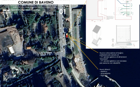 Installazione di nuovi bagni pubblici sul lungolago a Baveno: approvato il progetto esecutivo