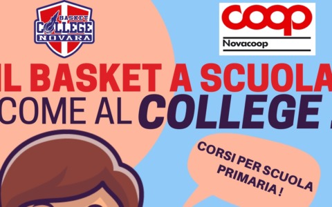 Basket College Novara entra nelle scuole