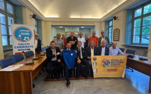 Calcio camminato: a Palazzo Natta presentati i risultati nazionali delle squadre novaresi