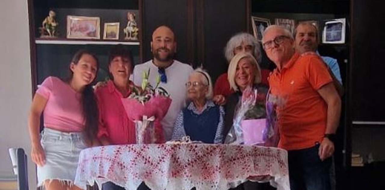 Novara: festa per i 103 anni di Carmela Trapani